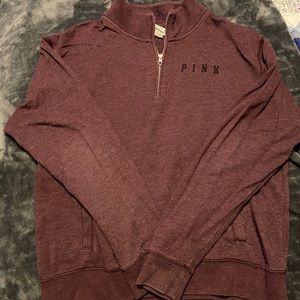 PINK Victoria’s Secret maroon pull over